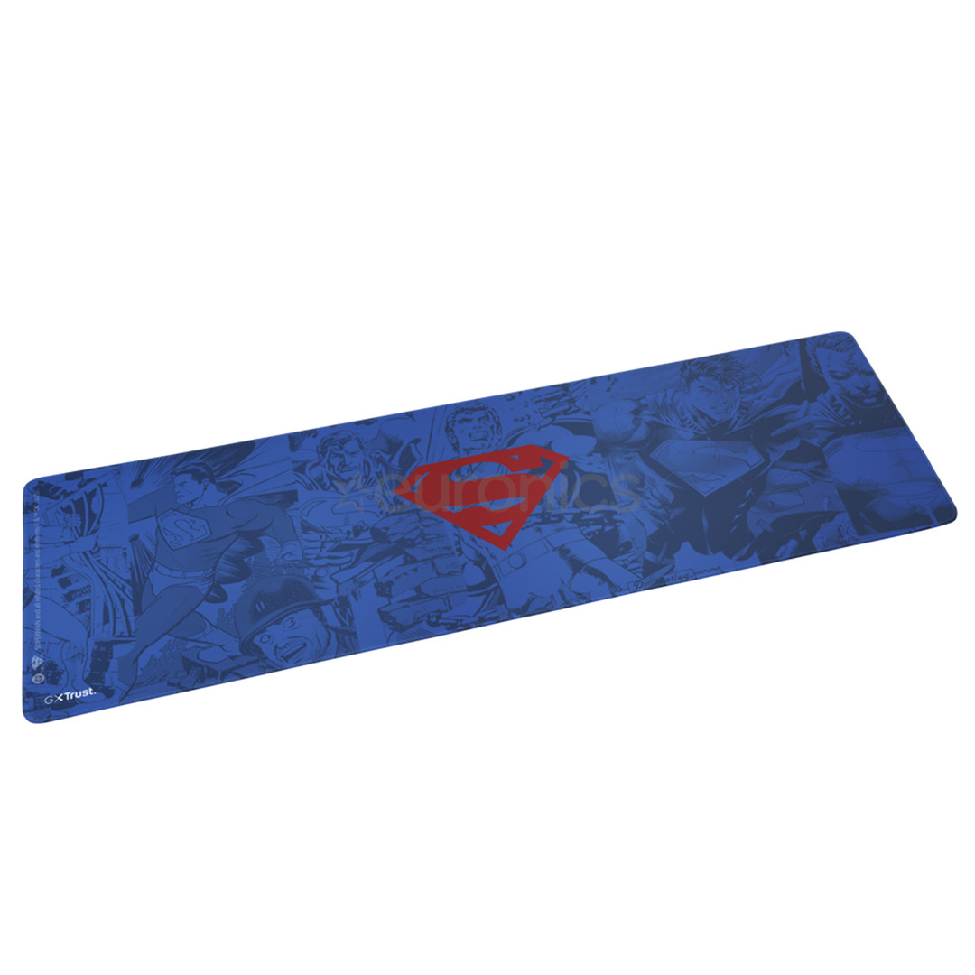 Trust GXT 759SM XXL Gaming Mousepad, Superman, синий - Коврик для мыши