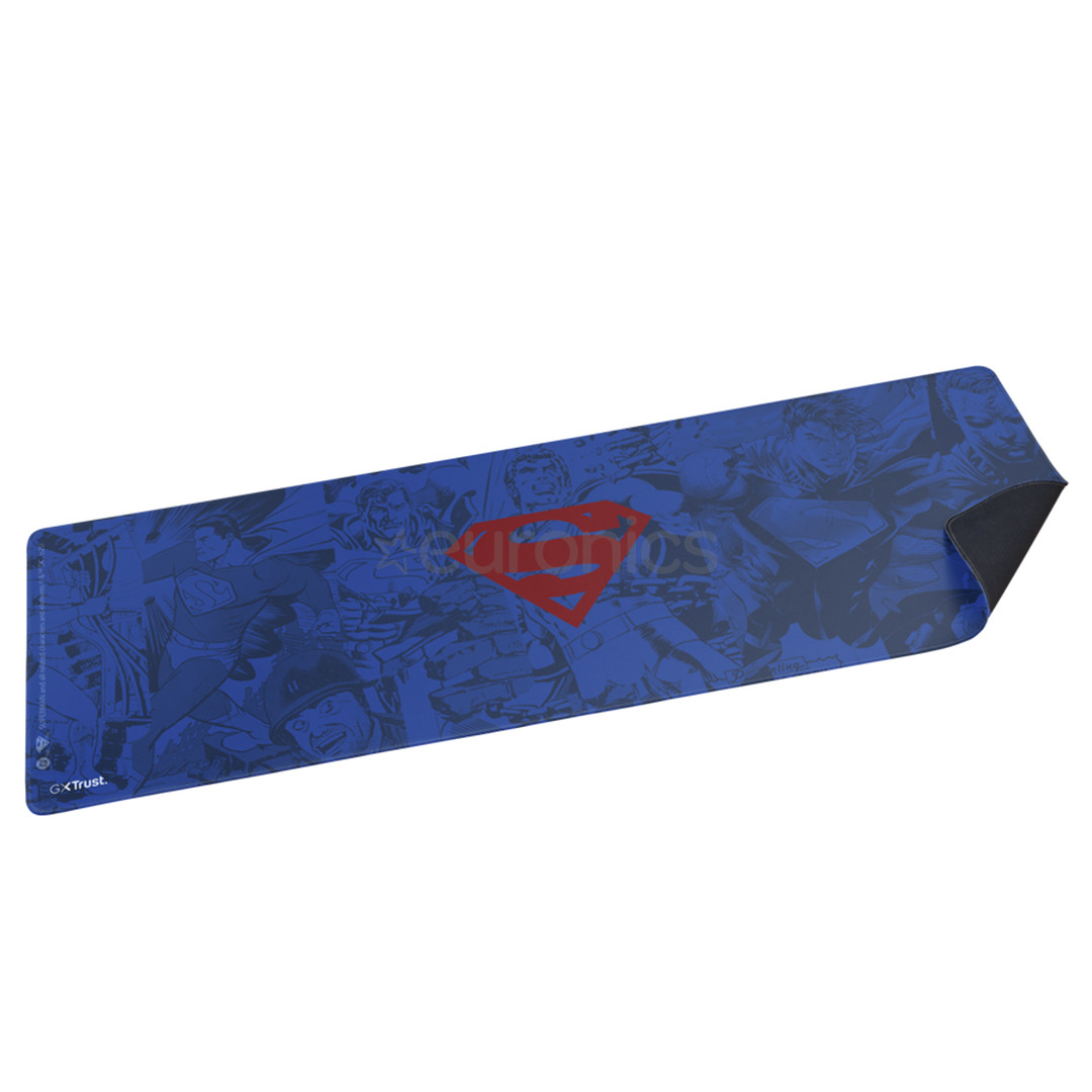 Trust GXT 759SM XXL Gaming Mousepad, Superman, синий - Коврик для мыши