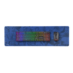 Trust GXT 759SM XXL Gaming Mousepad, Superman, синий - Коврик для мыши
