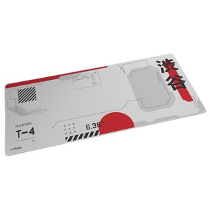 Trust GXT 759 XXL Gaming Mousepad, valge/punane - Hiirematt