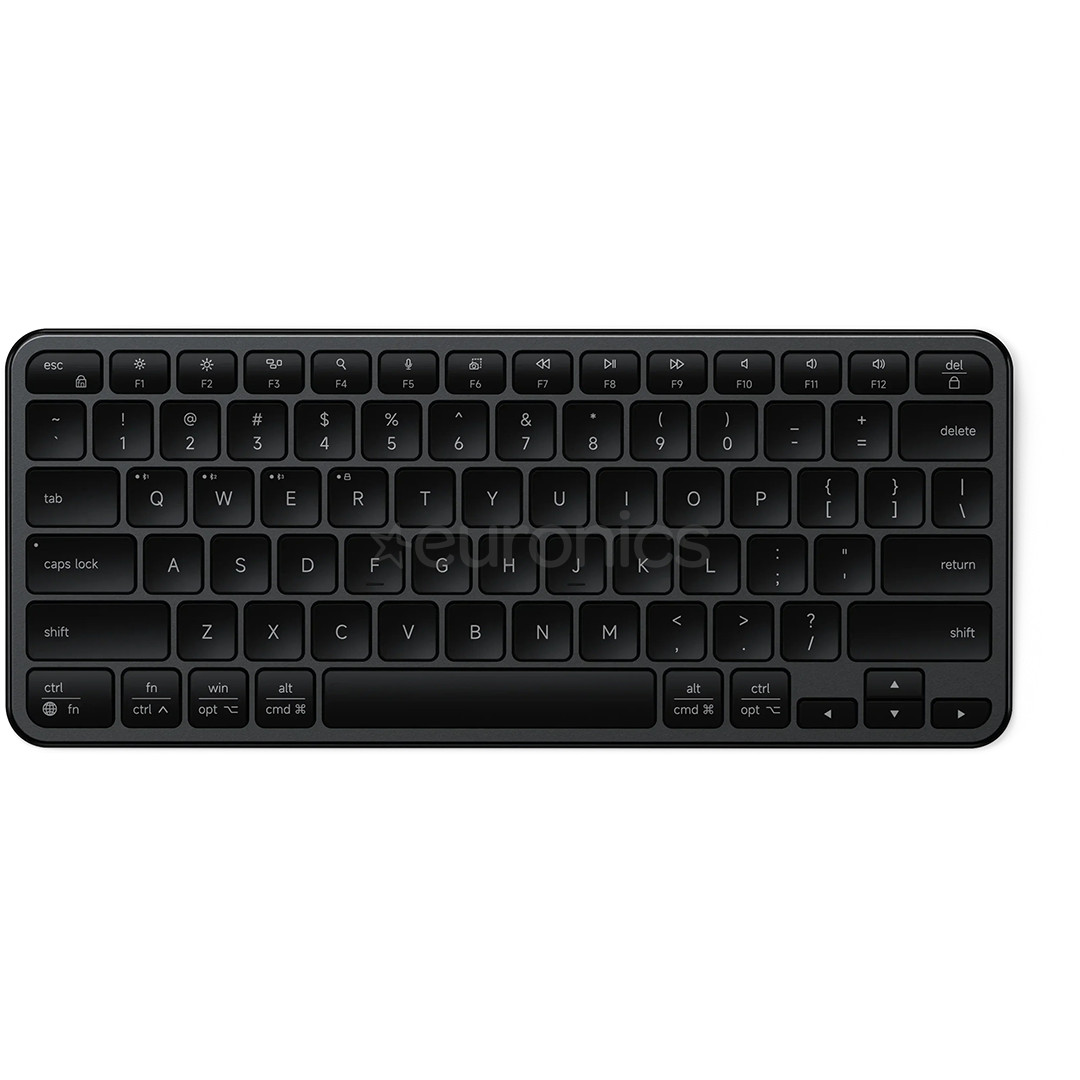 Satechi Slim EX1, SWE, must - Juhtmevaba klaviatuur ST-KEX1C-ND