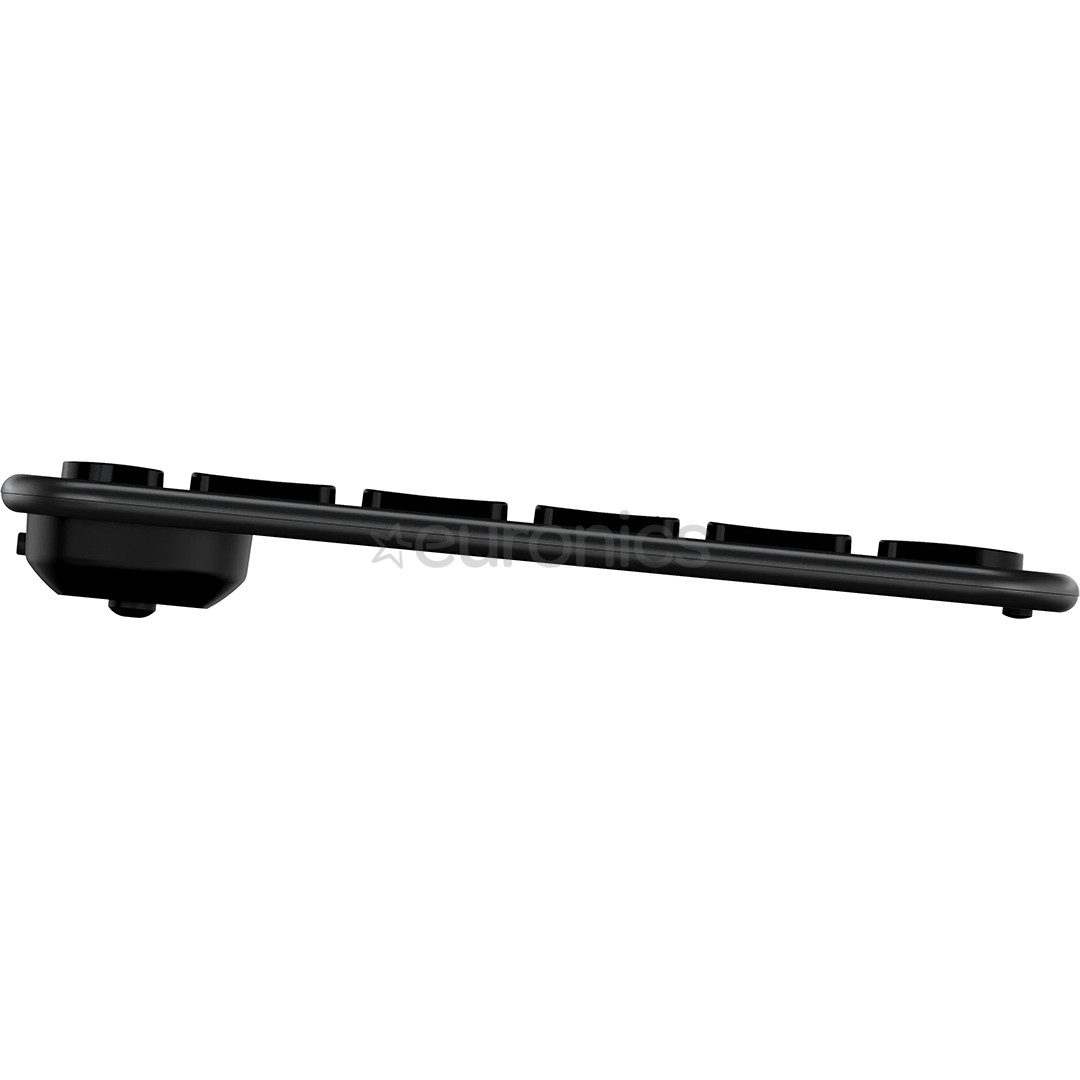 Satechi Slim EX1, US, must - Juhtmevaba klaviatuur