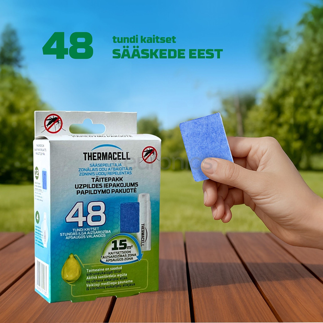 Thermacell - Sääsepeletaja täitepakk