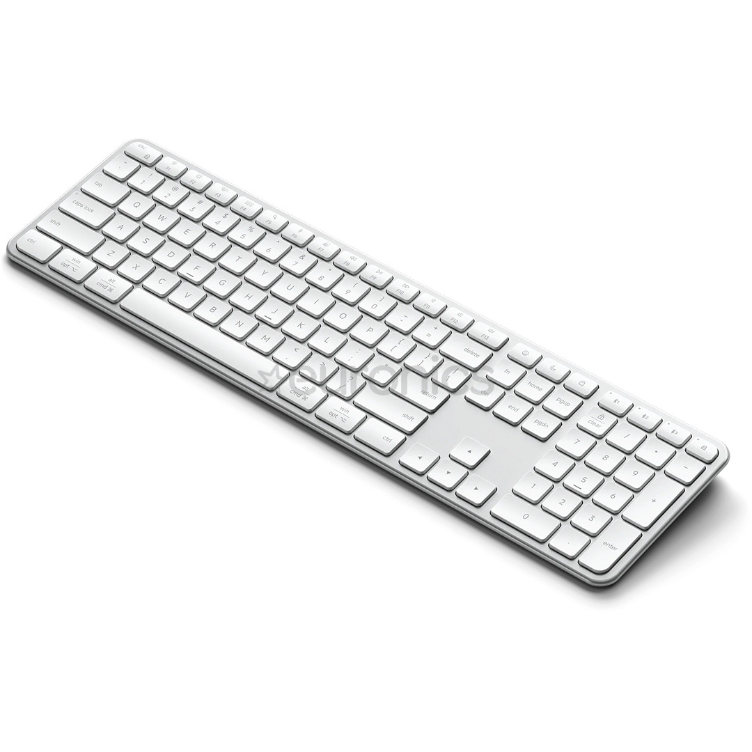 Satechi Slim EX3, US, hõbe - Juhtmevaba klaviatuur