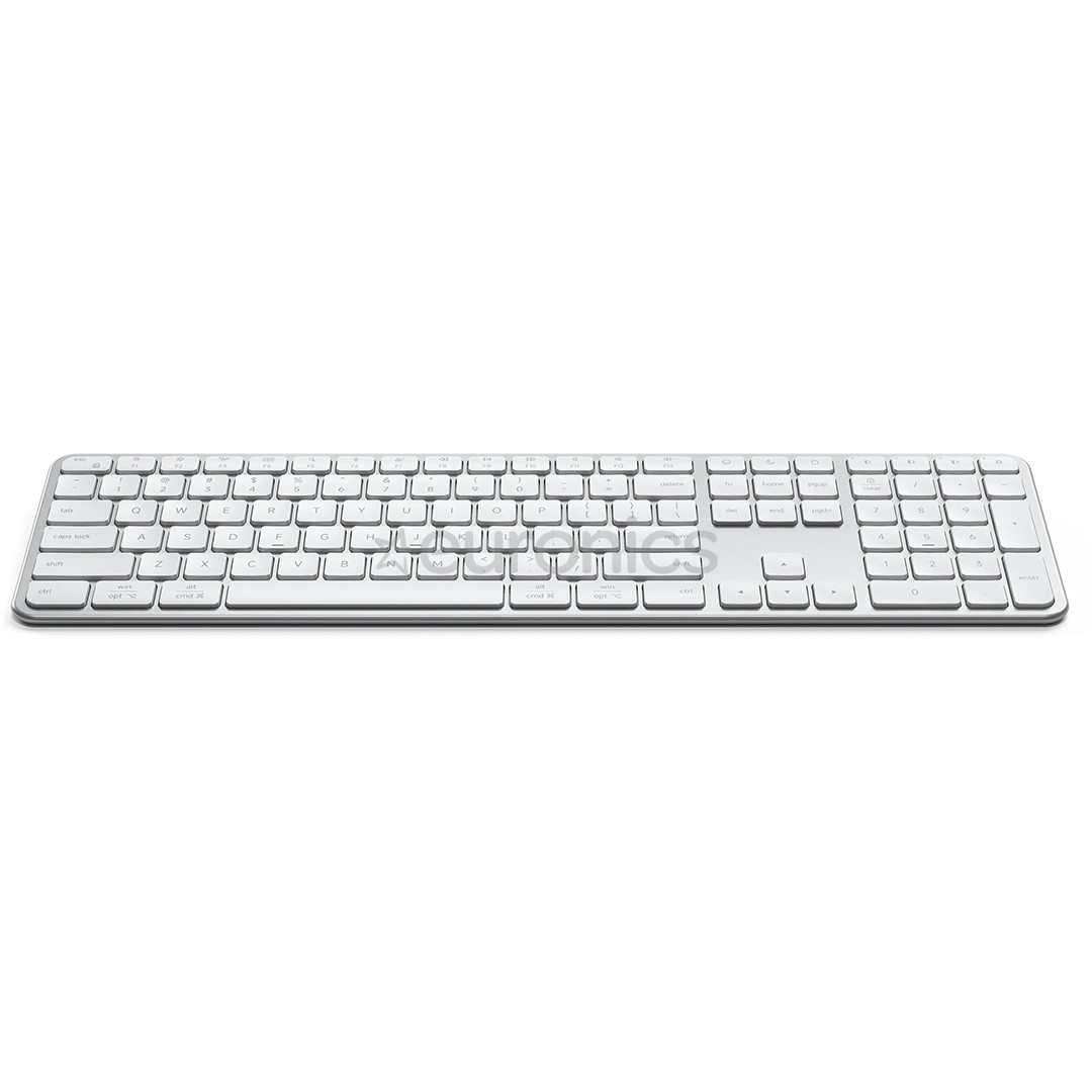 Satechi Slim EX3, US, hõbe - Juhtmevaba klaviatuur
