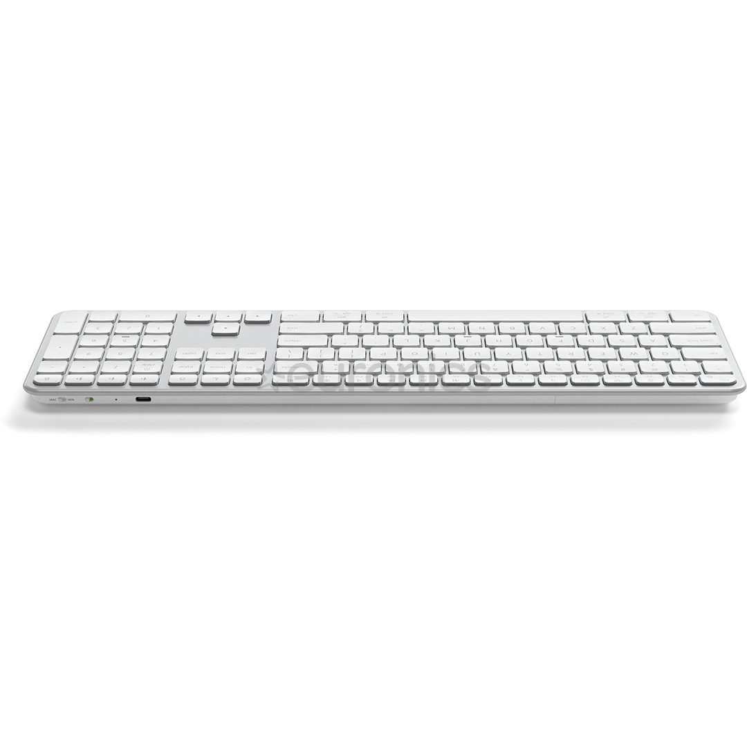 Satechi Slim EX3, US, hõbe - Juhtmevaba klaviatuur