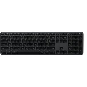 Satechi Slim EX3, US, must - Juhtmevaba klaviatuur ST-KEX3C-EN