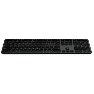 Satechi Slim EX3, US, must - Juhtmevaba klaviatuur
