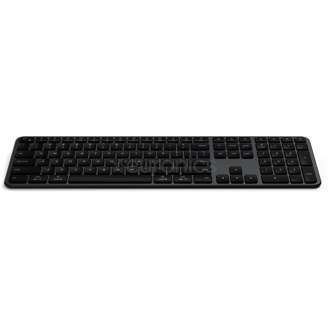 Satechi Slim EX3, US, must - Juhtmevaba klaviatuur