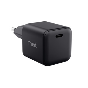 Trust Maxo Ultra-small 65W USB-C GaN Charger, must - Laadija