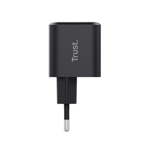 Trust Maxo Ultra-small 65W USB-C GaN Charger, must - Laadija