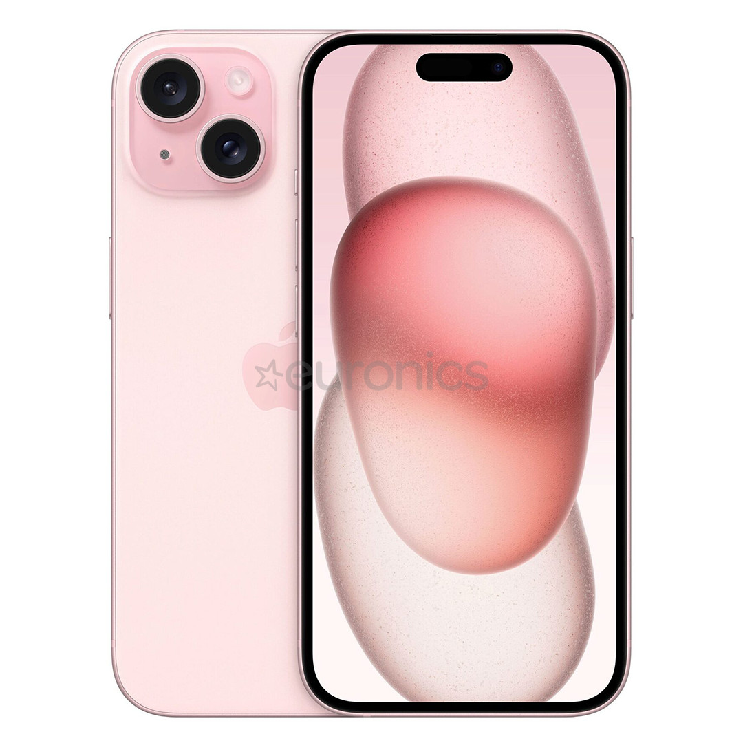 Подержанный Apple iPhone 15, 128 ГБ, розовый - Смартфон