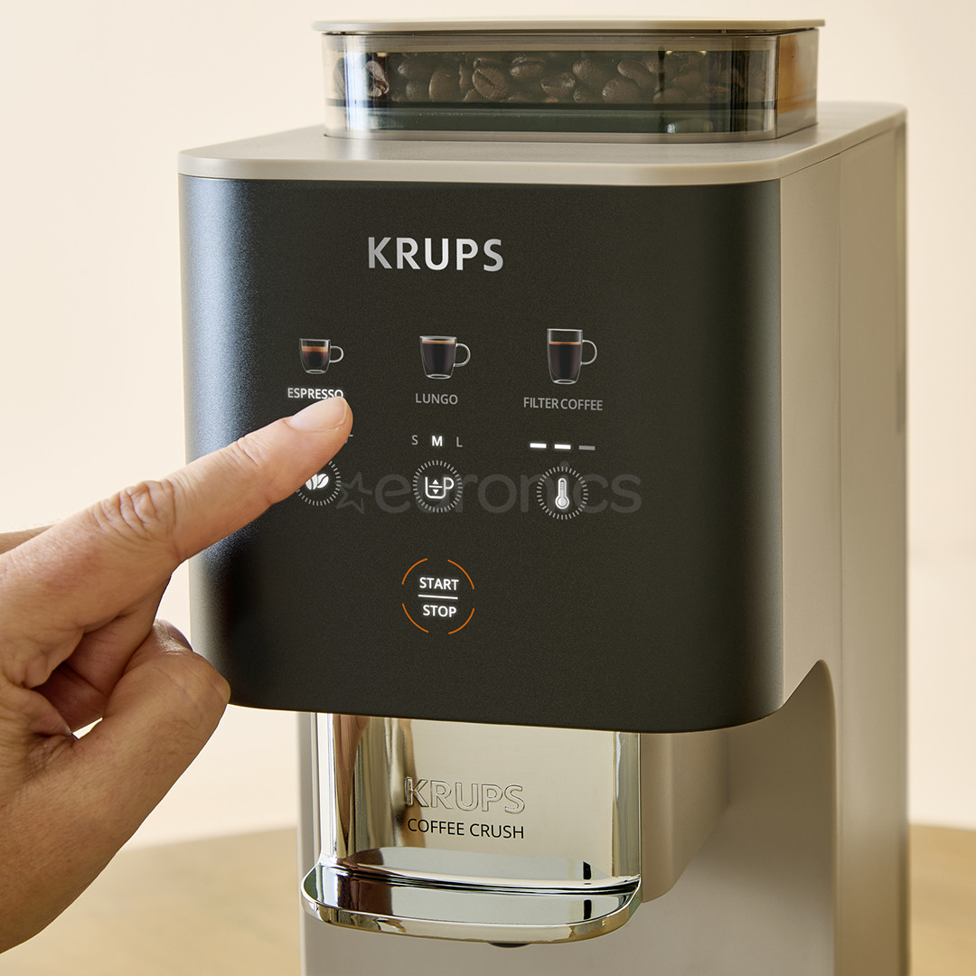 Krups Coffee Crush, зеленый - Кофемашина