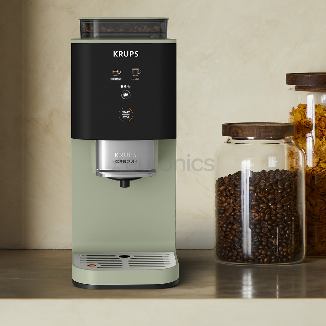 Krups Coffee Crush, зеленый - Кофемашина