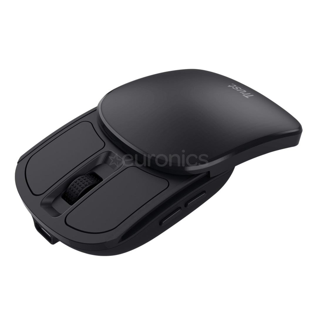 Trust Zylo Foldable Pocket Mouse, черный - Беспроводная мышь