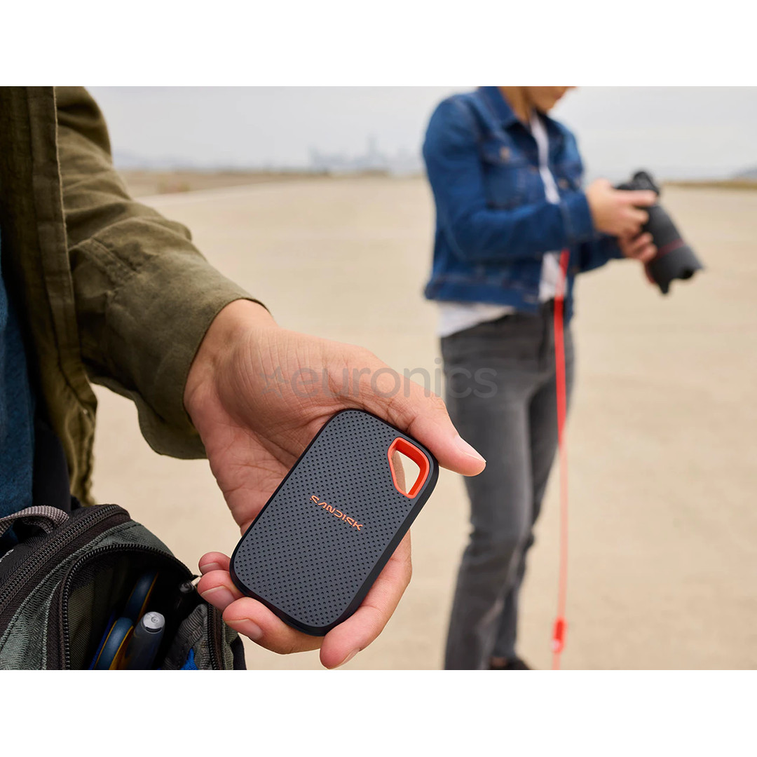 SanDisk Extreme Portable SSD V3, 1ТБ, серый/черный - Внешний накопитель SSD
