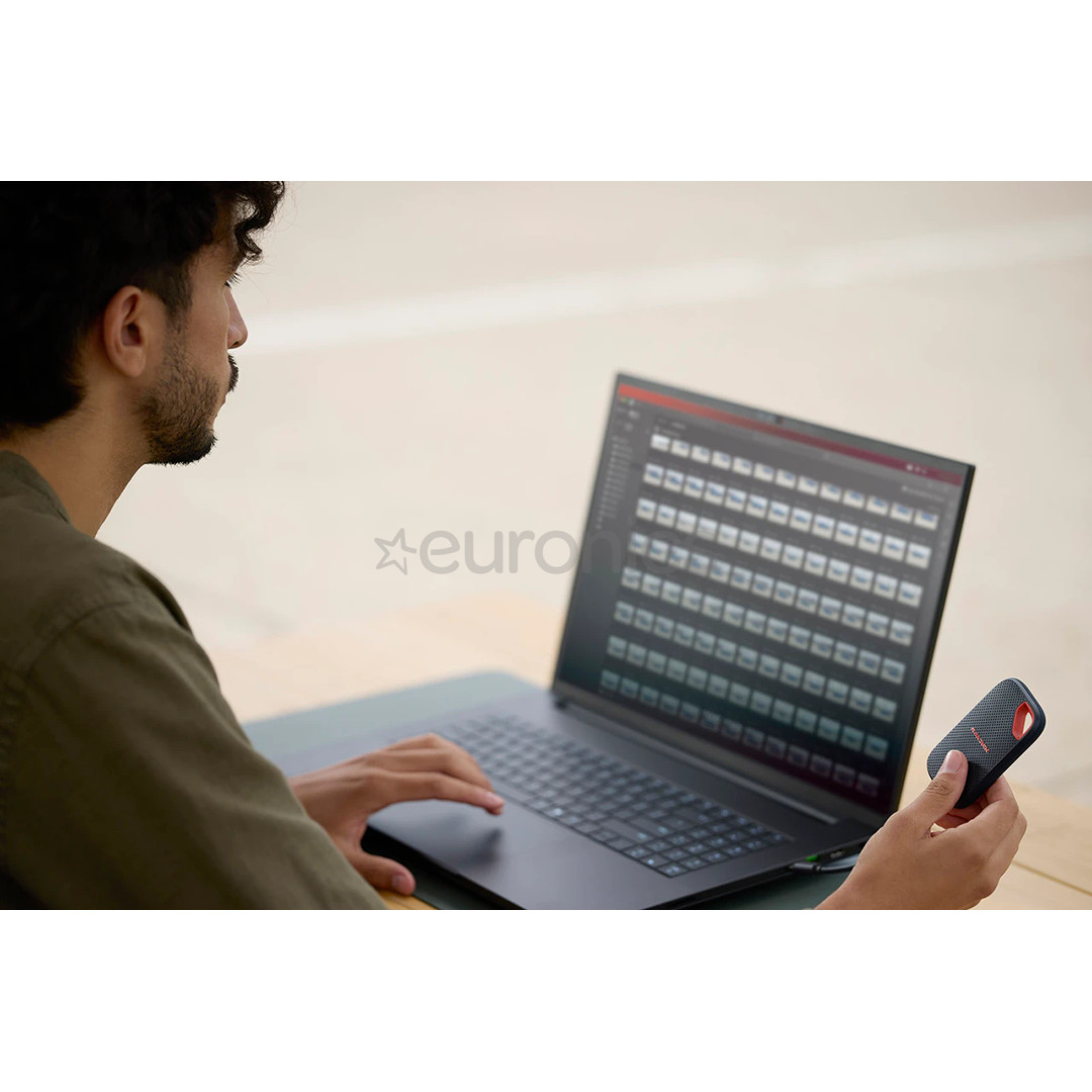 SanDisk Extreme Portable SSD V3, 1ТБ, серый/черный - Внешний накопитель SSD