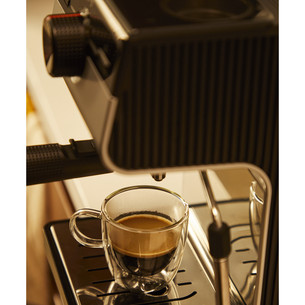 Krups Authentic+ C90, must/roostevaba teras - Espressomasin