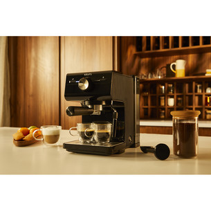 Krups Authentic+ C90, must/roostevaba teras - Espressomasin