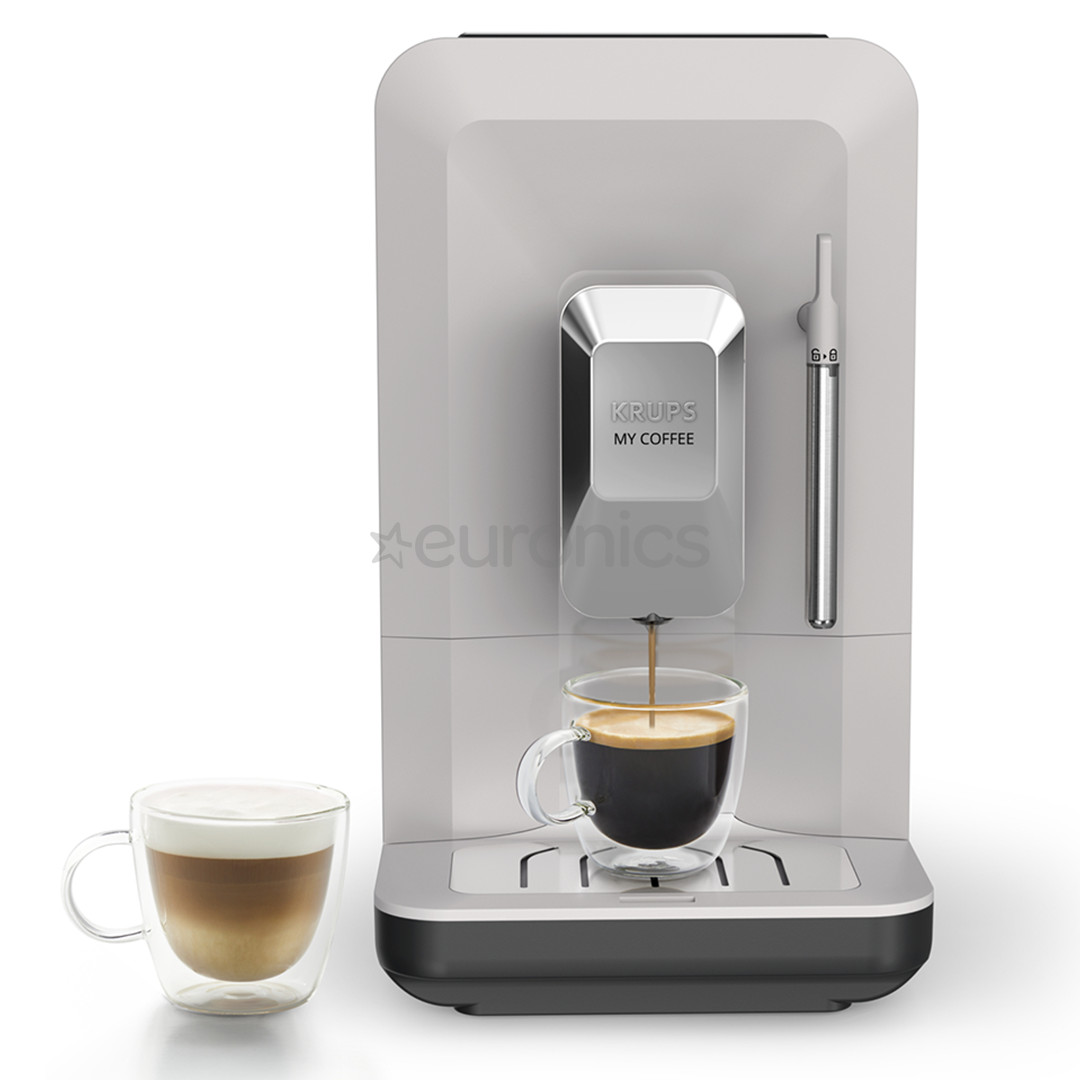 Krups My Coffee +, grey - Espresso machine
