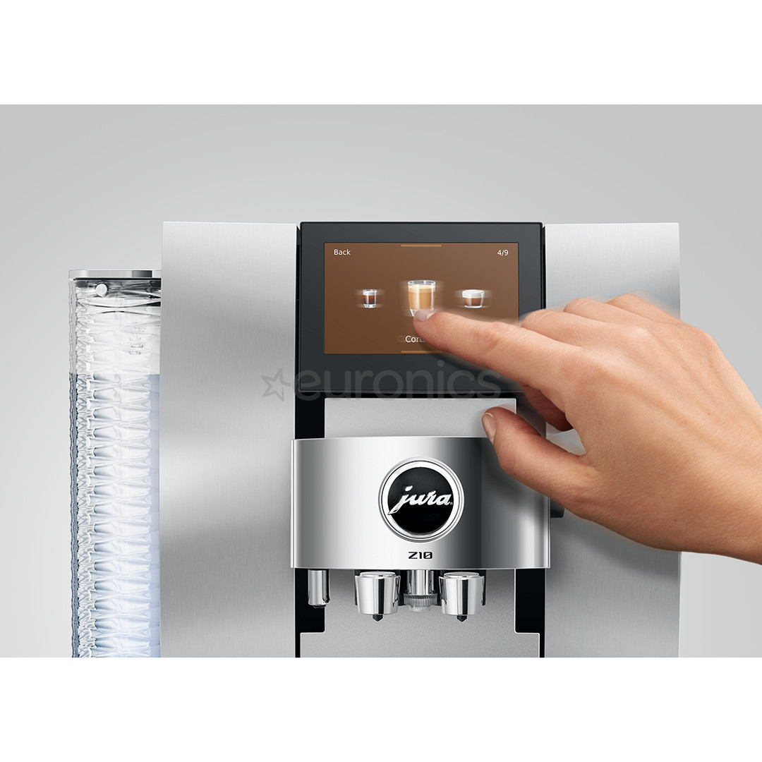 JURA Z10 Aluminium White (EB), valge - Espressomasin