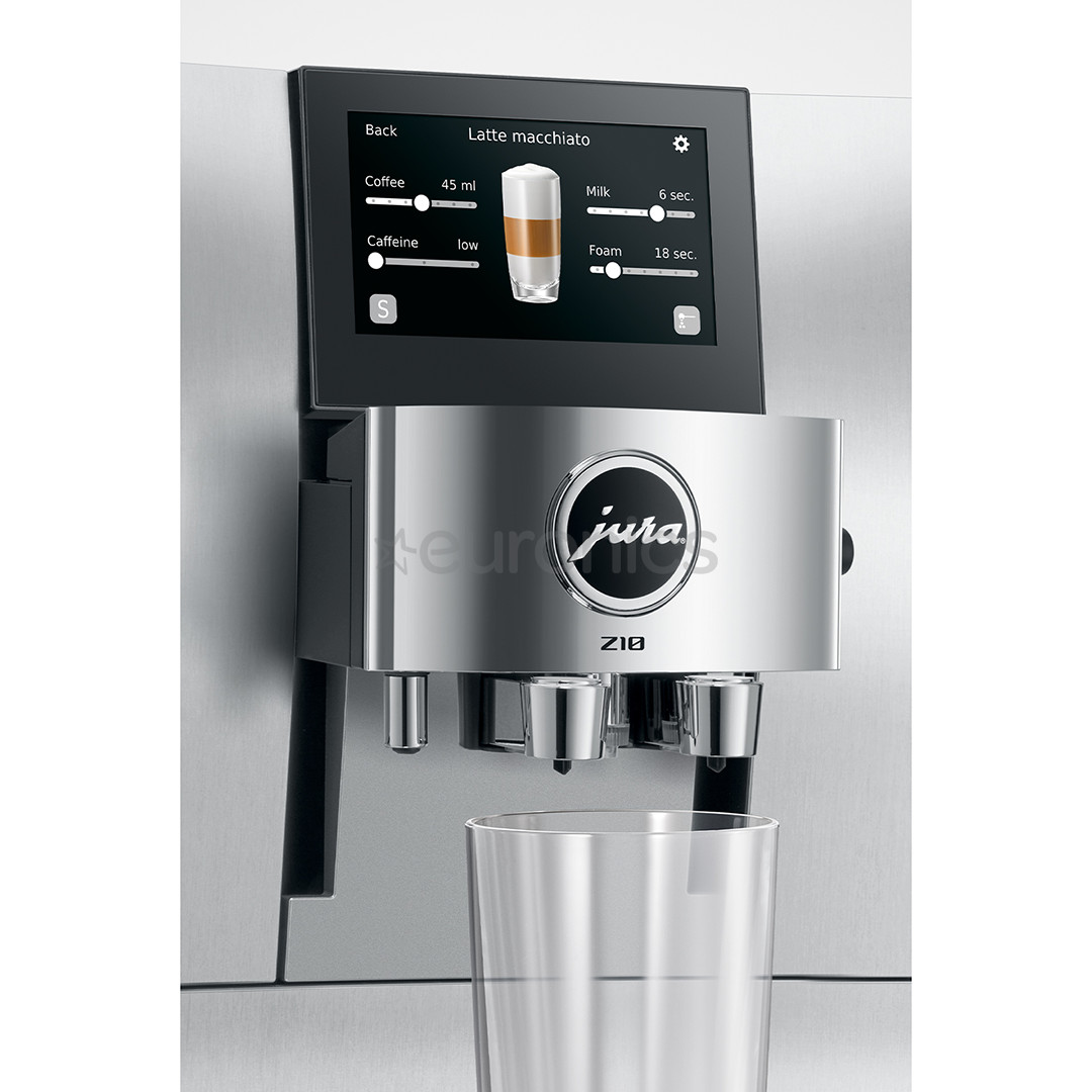 JURA Z10 Aluminium White (EB), valge - Espressomasin