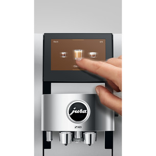 JURA Z10 Aluminium White (EB), valge - Espressomasin