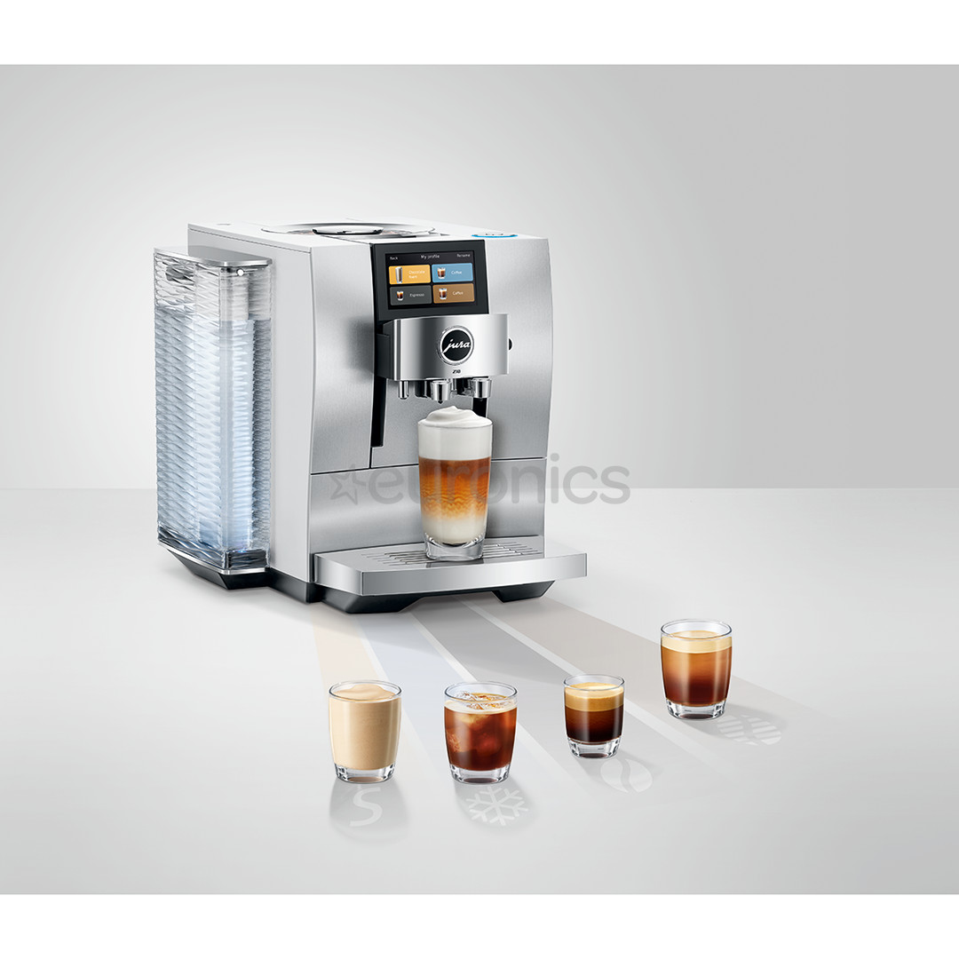 JURA Z10 Aluminium White (EB), valge - Espressomasin
