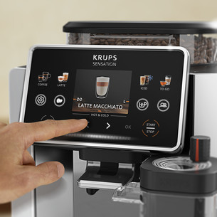 Krups Sensation Elite, hall - Espressomasin