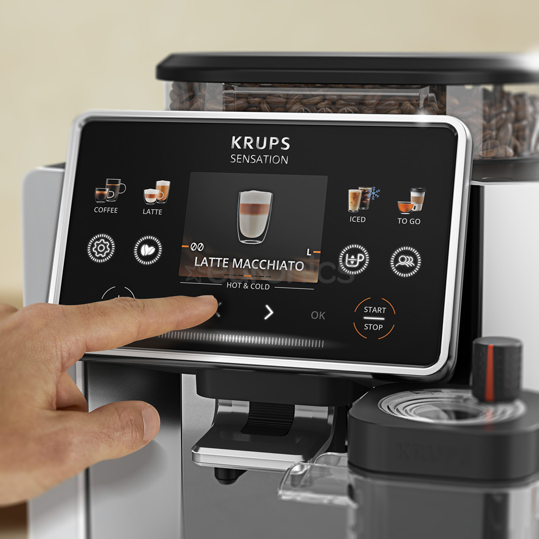 Krups Sensation Elite, hall - Espressomasin