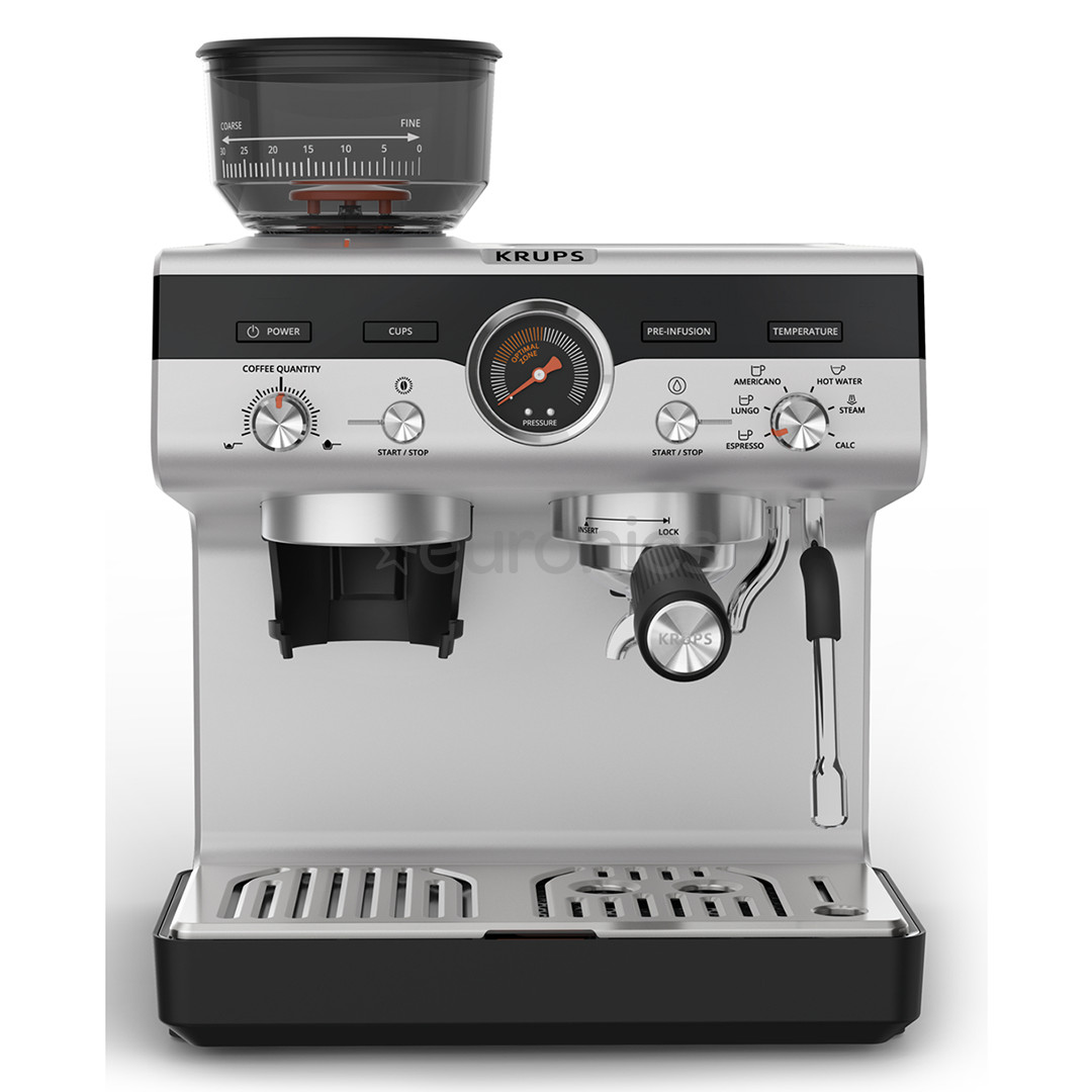 Krups Precision, hall/must - Espressomasin