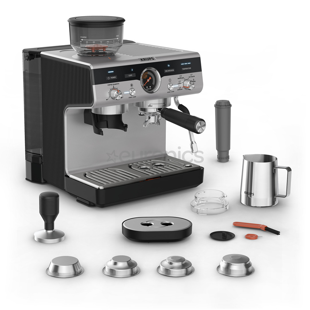 Krups Precision, hall/must - Espressomasin