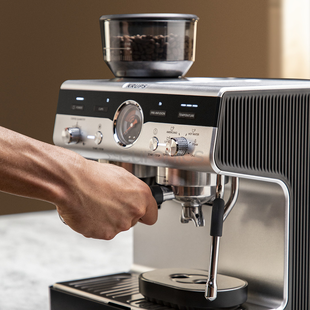 Krups Precision, hall/must - Espressomasin