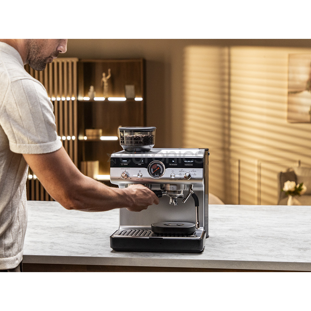 Krups Precision, hall/must - Espressomasin