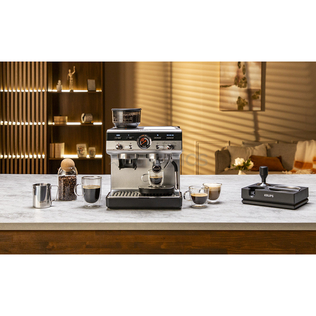 Krups Precision, hall/must - Espressomasin