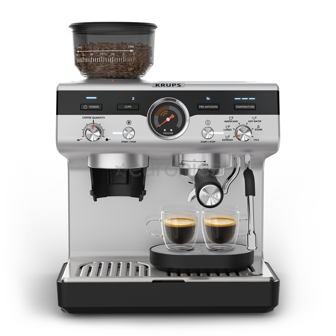 Krups Precision+, hall/must - Espressomasin