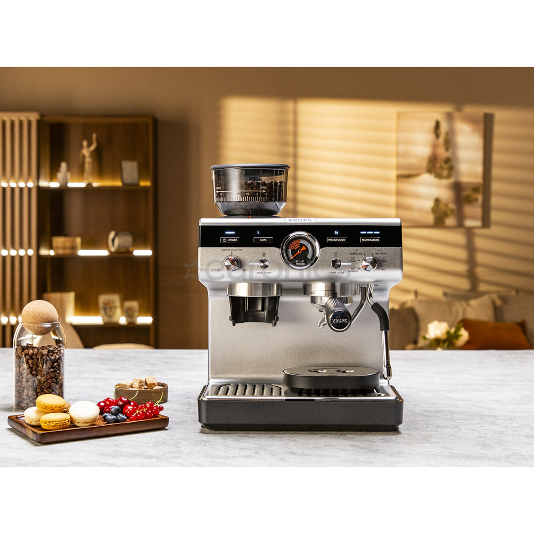 Krups Precision+, hall/must - Espressomasin