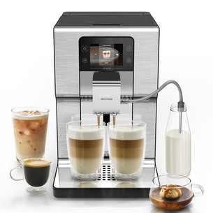 Krups Intuition Experience Hot & Cold, hõbedane - Espressomasin EA879EE0