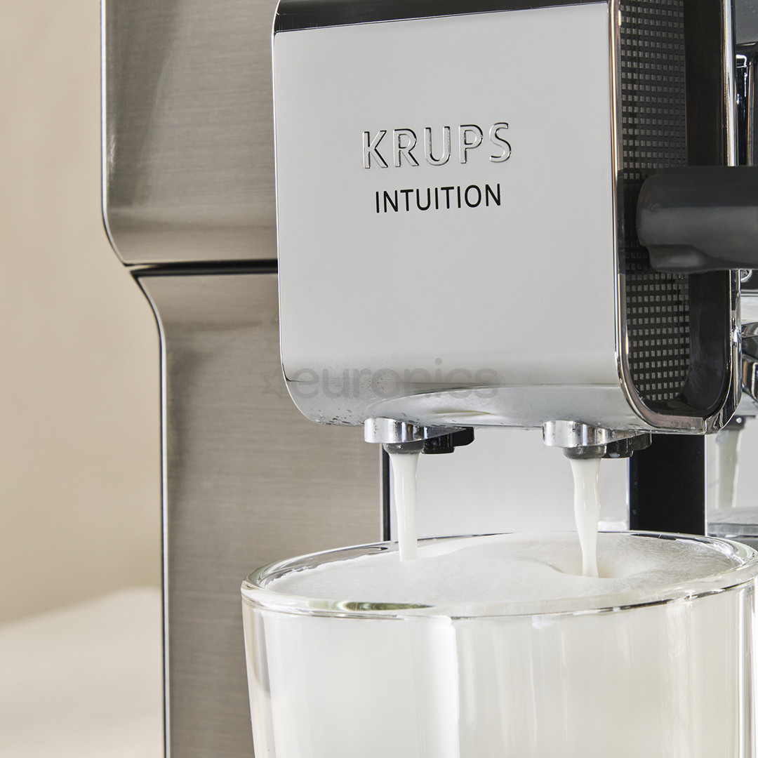 Krups Intuition Experience Hot & Cold, hõbedane - Espressomasin