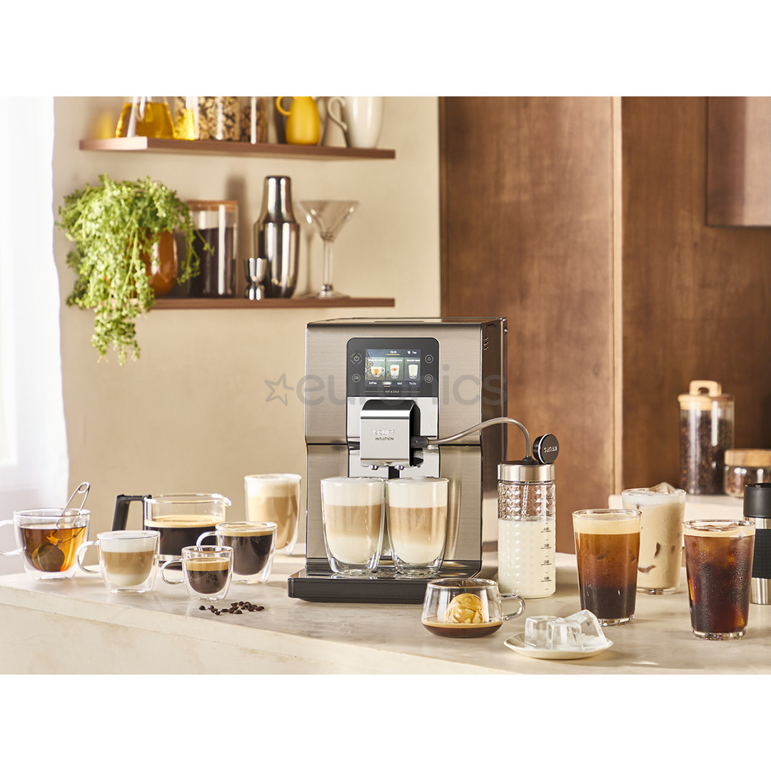 Krups Intuition Experience Hot & Cold, hõbedane - Espressomasin