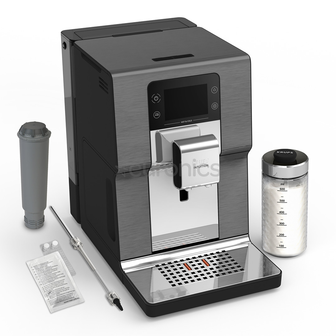 Krups Intuition Experience Hot & Cold, tumehall - Espressomasin