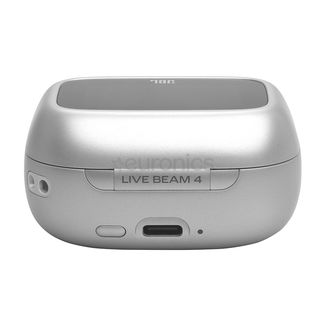 JBL Live Beam 4, серебристый - Беспроводные наушники