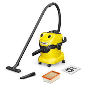 Kärcher WD 4 V-20/5/22, yellow - Wet and dry vacuum cleaner 1.628-209.0