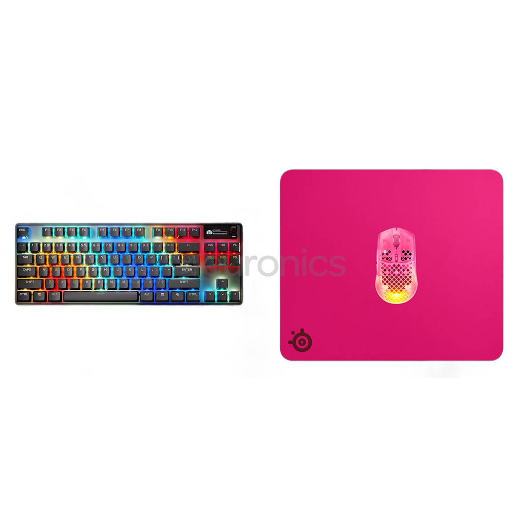Steelseries QcK Heavy, L, magenta - Mousepad