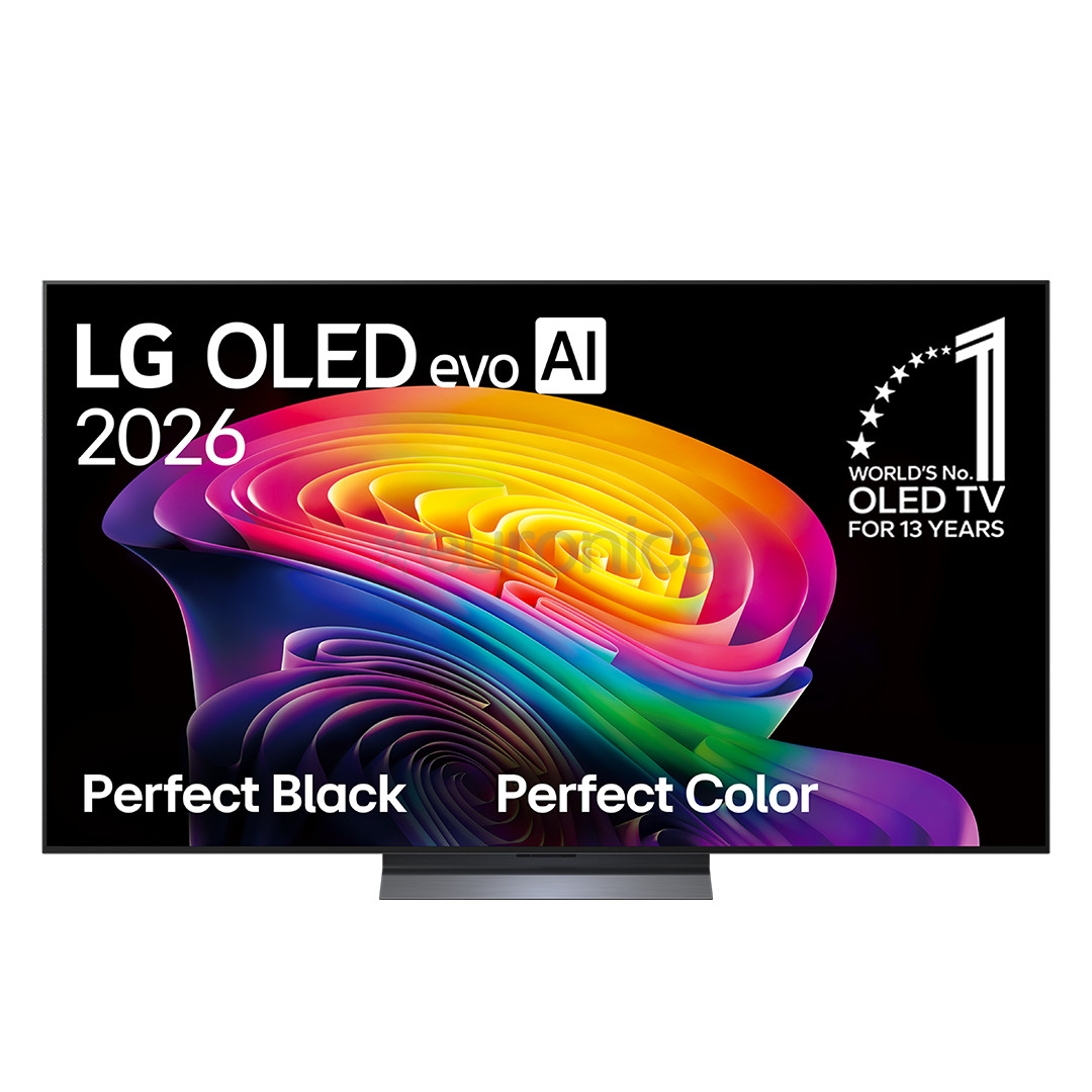 LG OLED evo AI C6, 65'', 4K UHD, OLED, dark gray - TV
