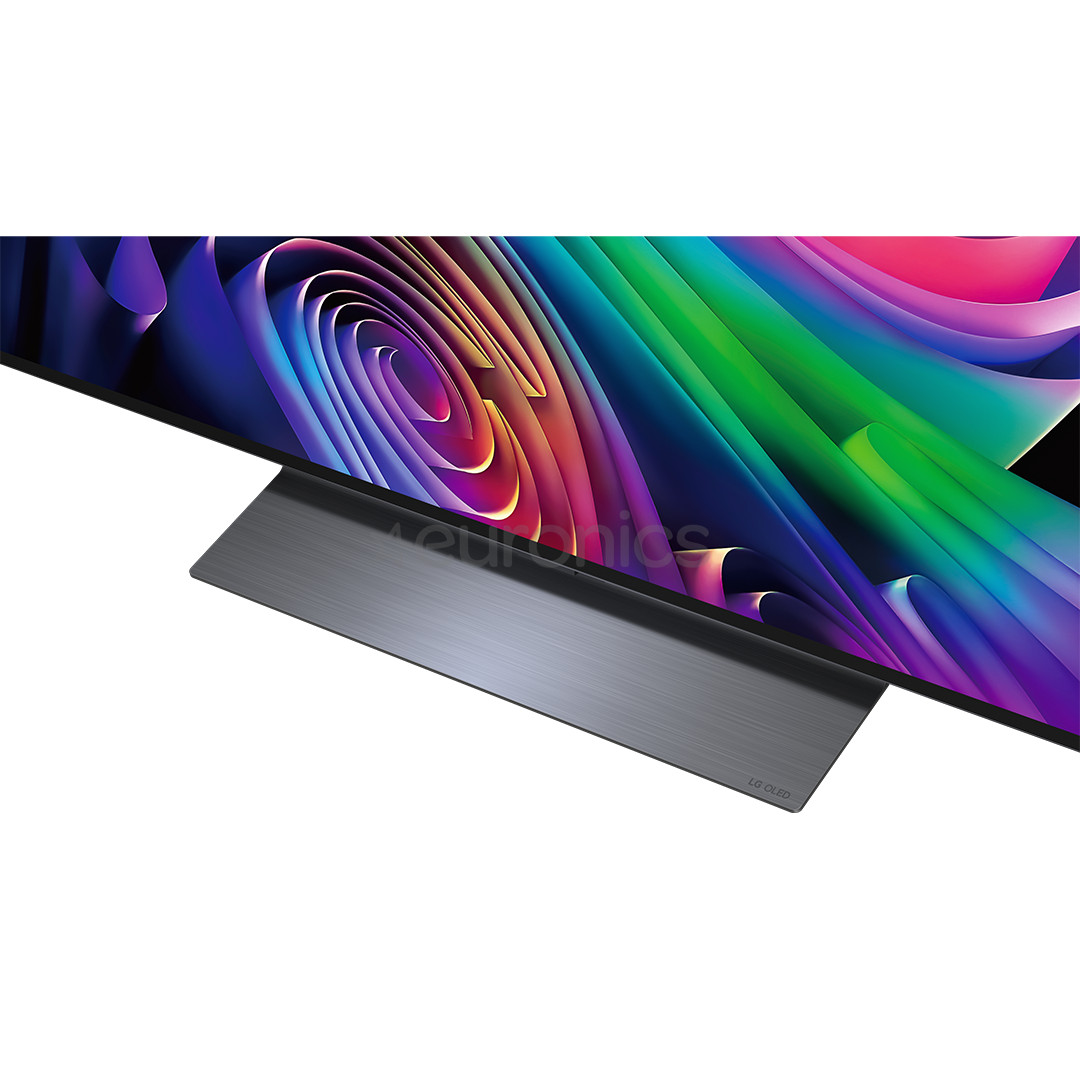 LG OLED evo AI C6, 65'', 4K UHD, OLED, dark gray - TV