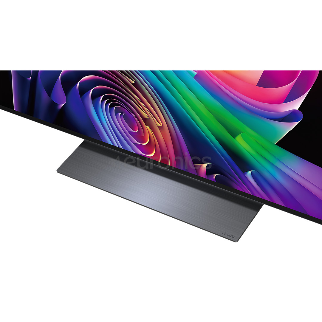 LG OLED evo AI C6, 55'', 4K UHD, OLED, dark gray - TV