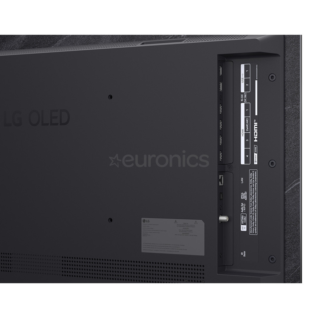 LG OLED evo AI C6, 42'', 4K UHD, OLED, tumehall - Teler