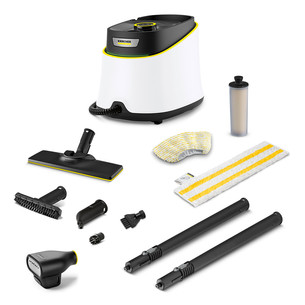 Kärcher SC 3 Deluxe Textile Edition, white - Steam cleaner 1.513-435.0