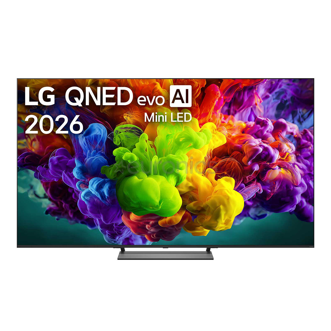 LG QNED93 evo AI, 85'', 4K UHD, QNED Mini LED, must - Teler